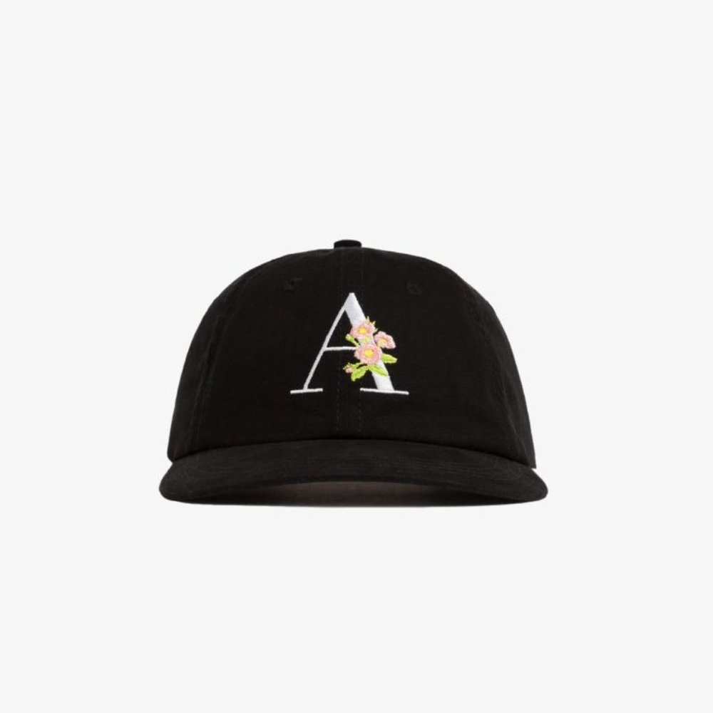 AIME LEON DORE Hat Floral Twill Black